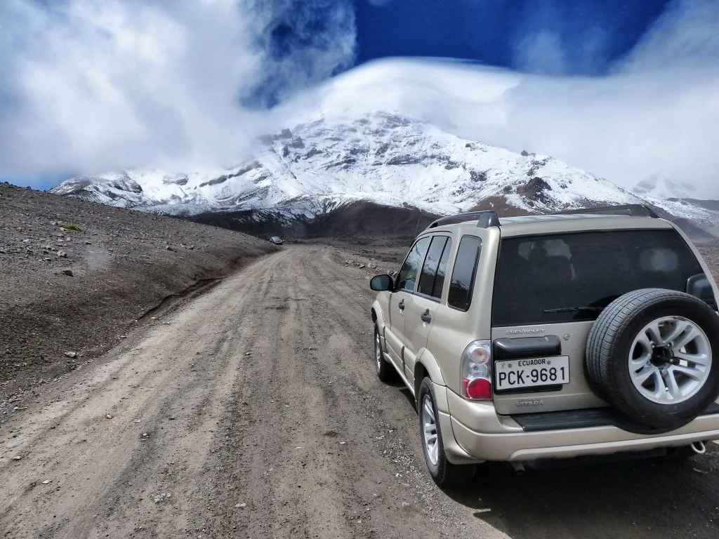 Straße der Vulkane, Ecuador