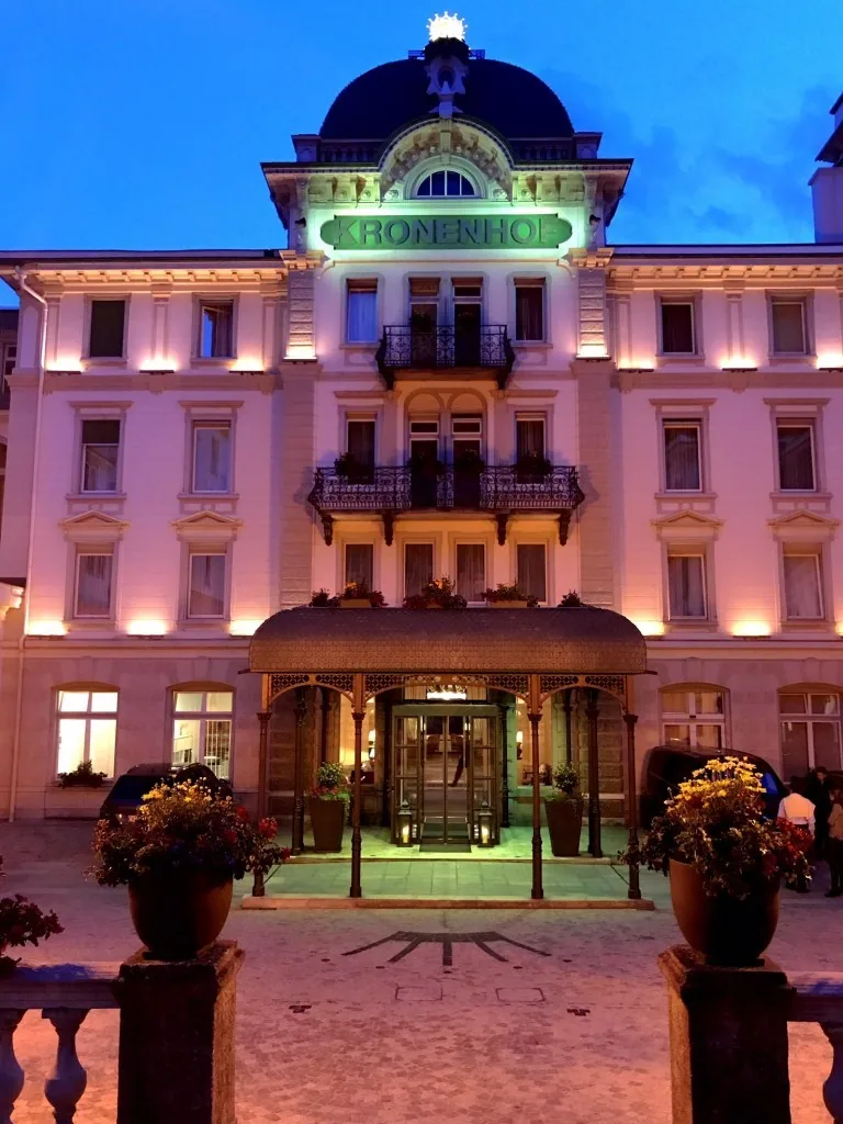 Grand Hotel Kronenhof, Switzerland