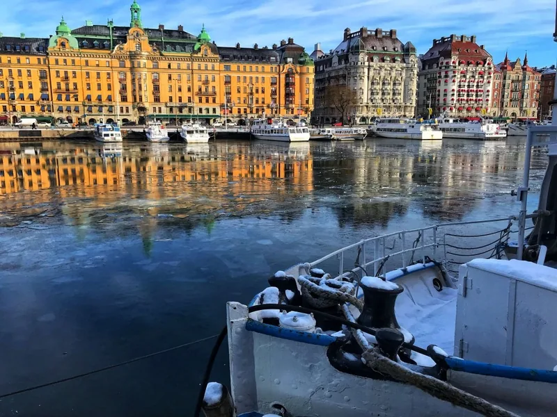 Stockholm im Winter